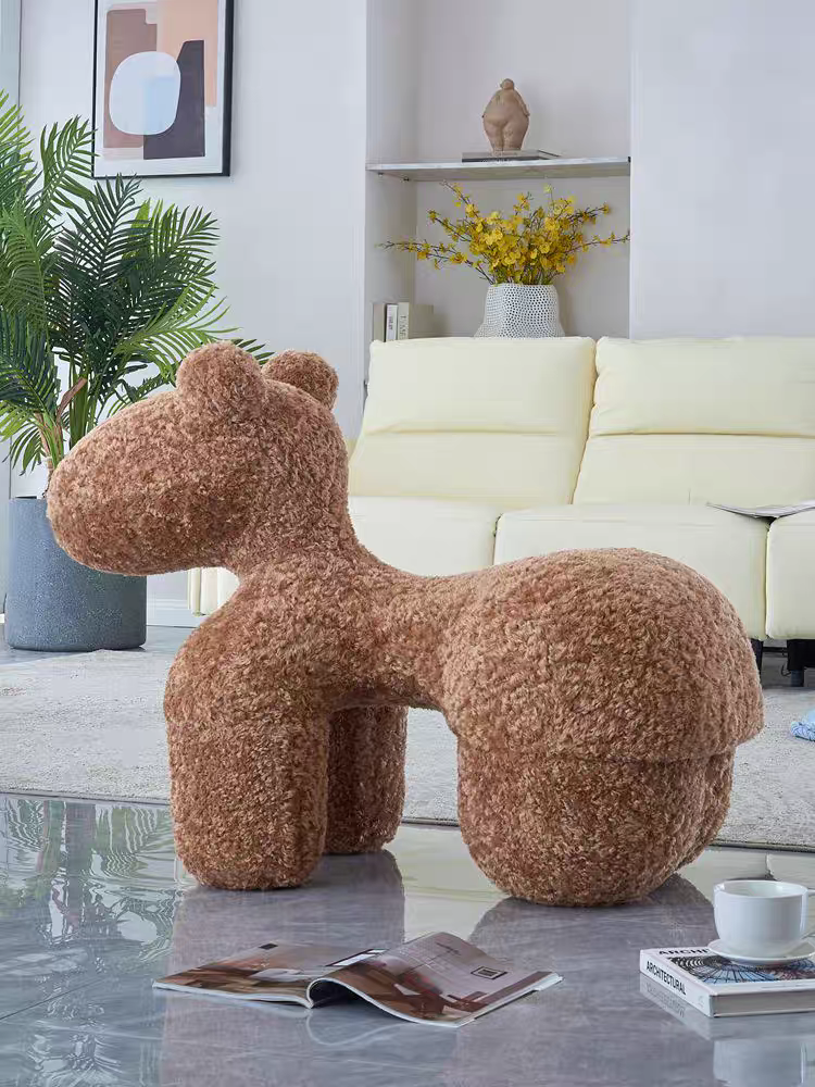 Majestic Moose Plush Chair