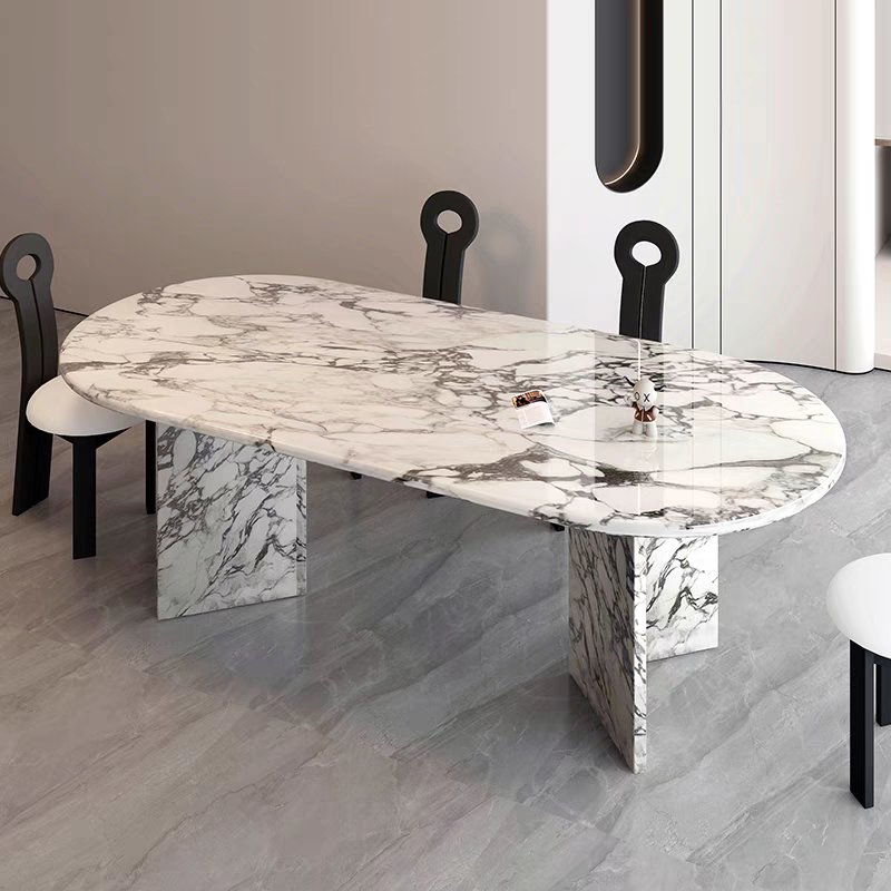 Eterna Luxe Marble Dining Table