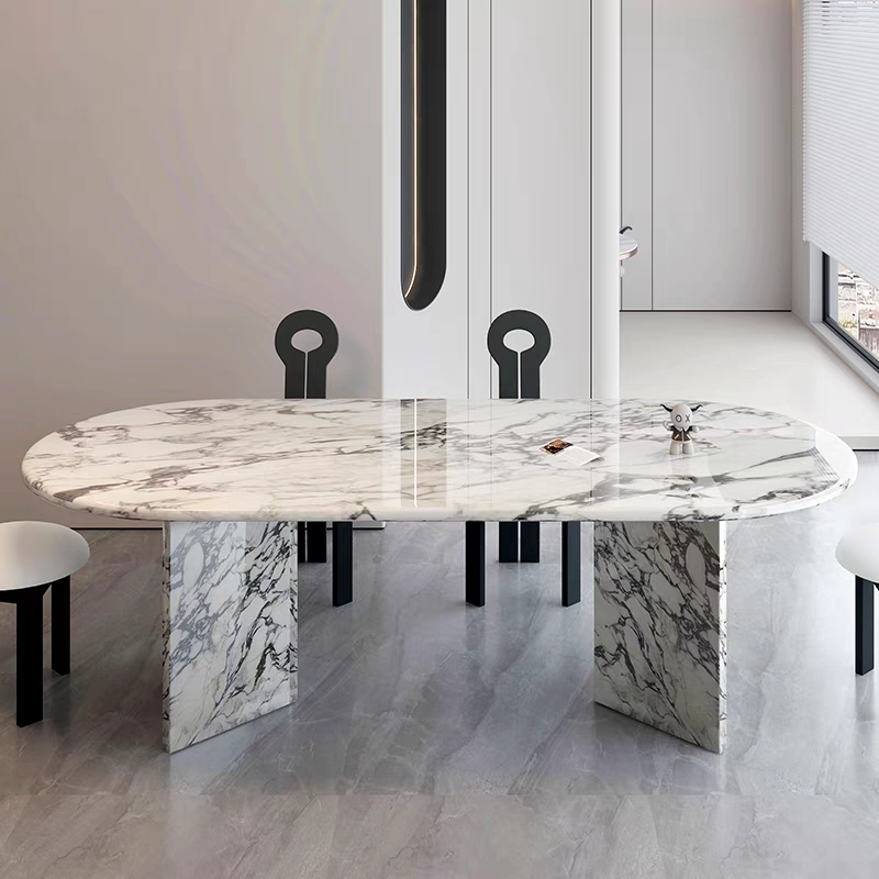 Eterna Luxe Marble Dining Table