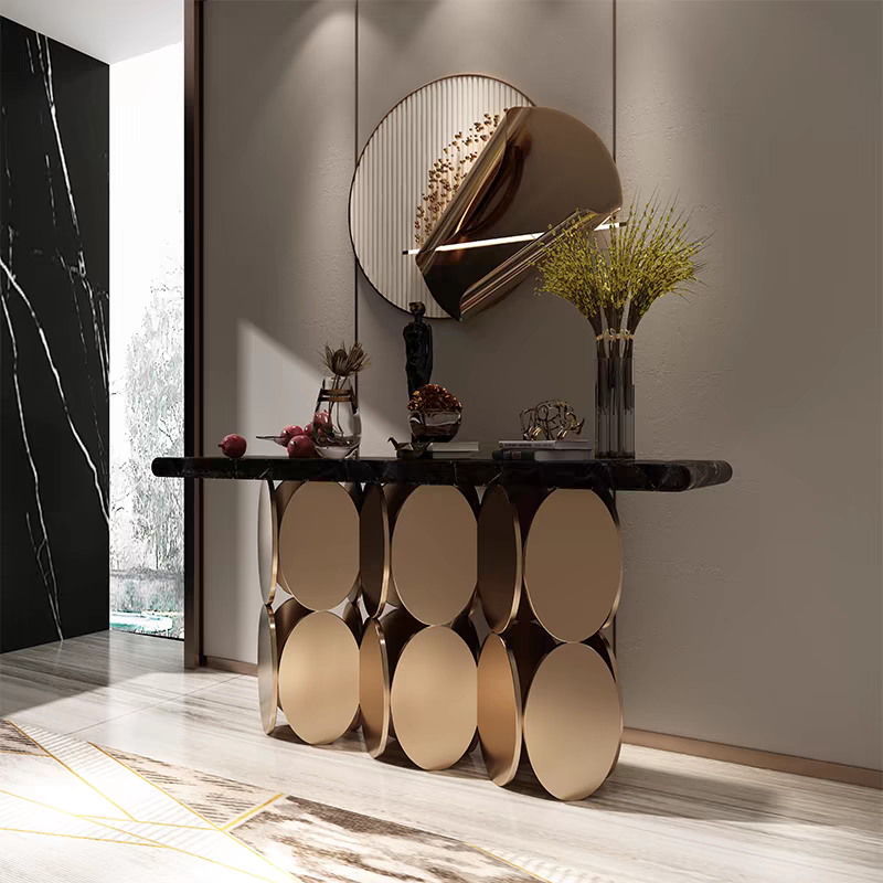 Luxe Eclipse Console Table