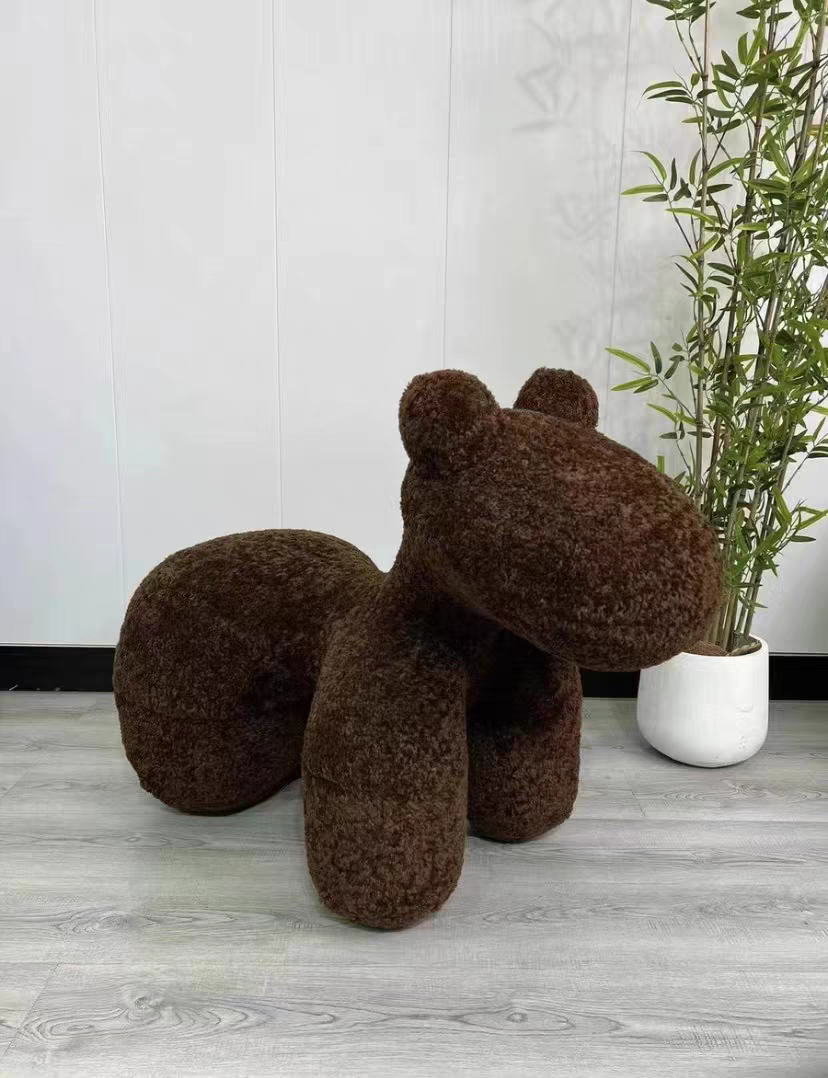 Majestic Moose Plush Chair