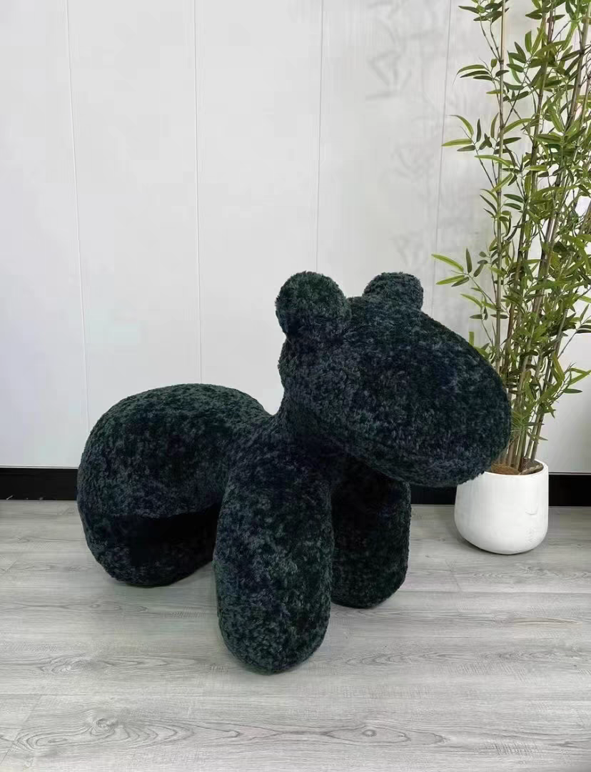 Majestic Moose Plush Chair