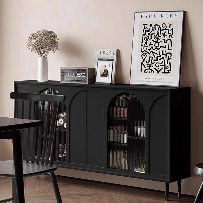 NoirVista Arched Display Sideboard