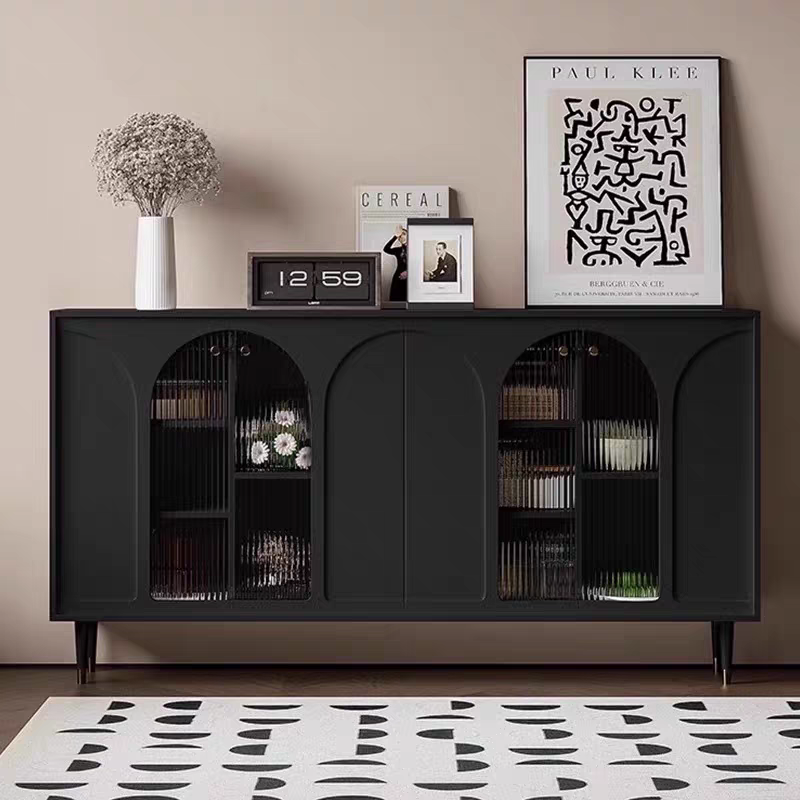 NoirVista Arched Display Sideboard