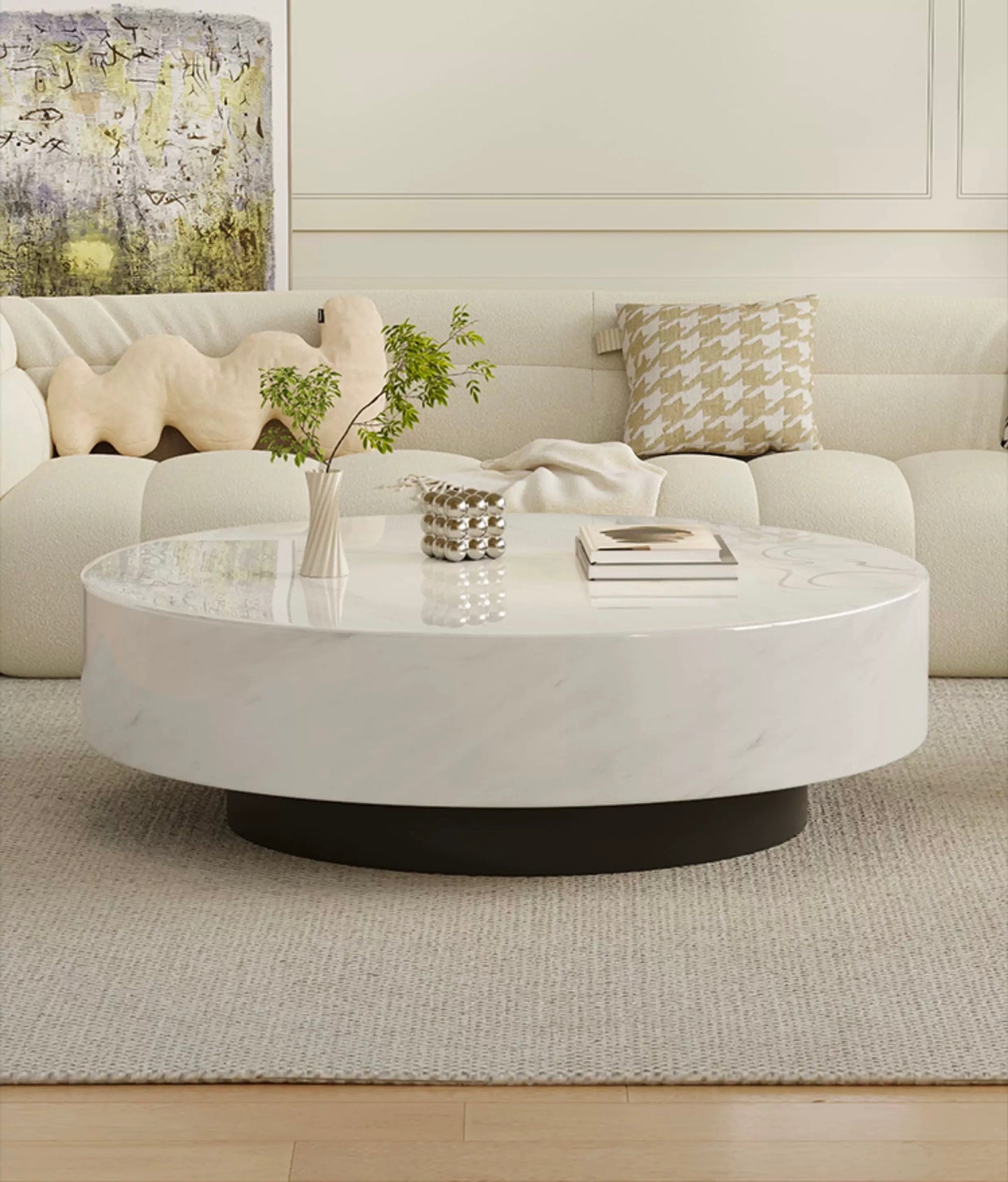 Eterna Luxe Marble Coffee Table