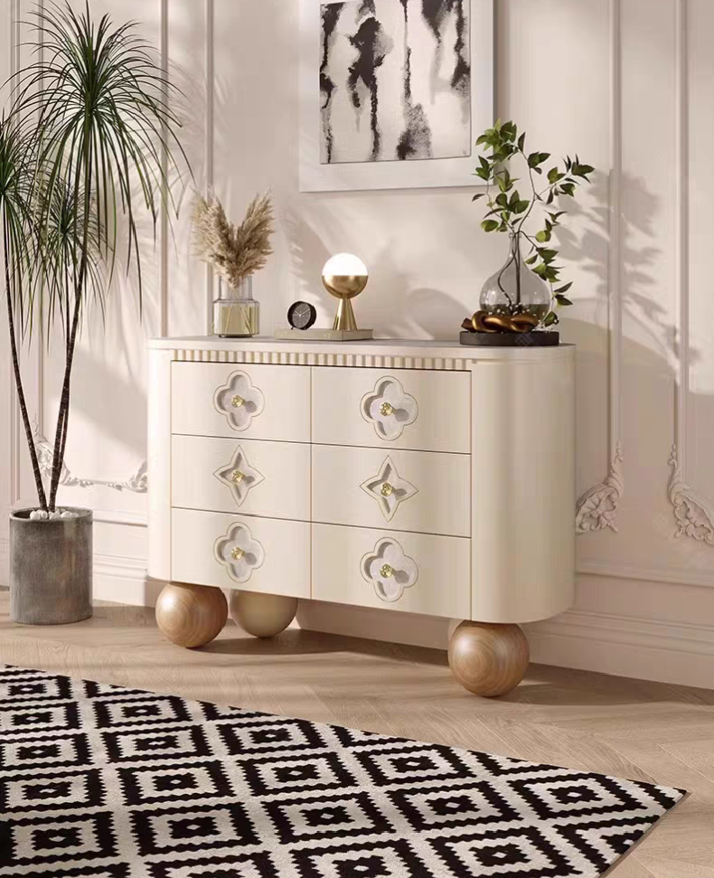 Ornate Bloom Dresser