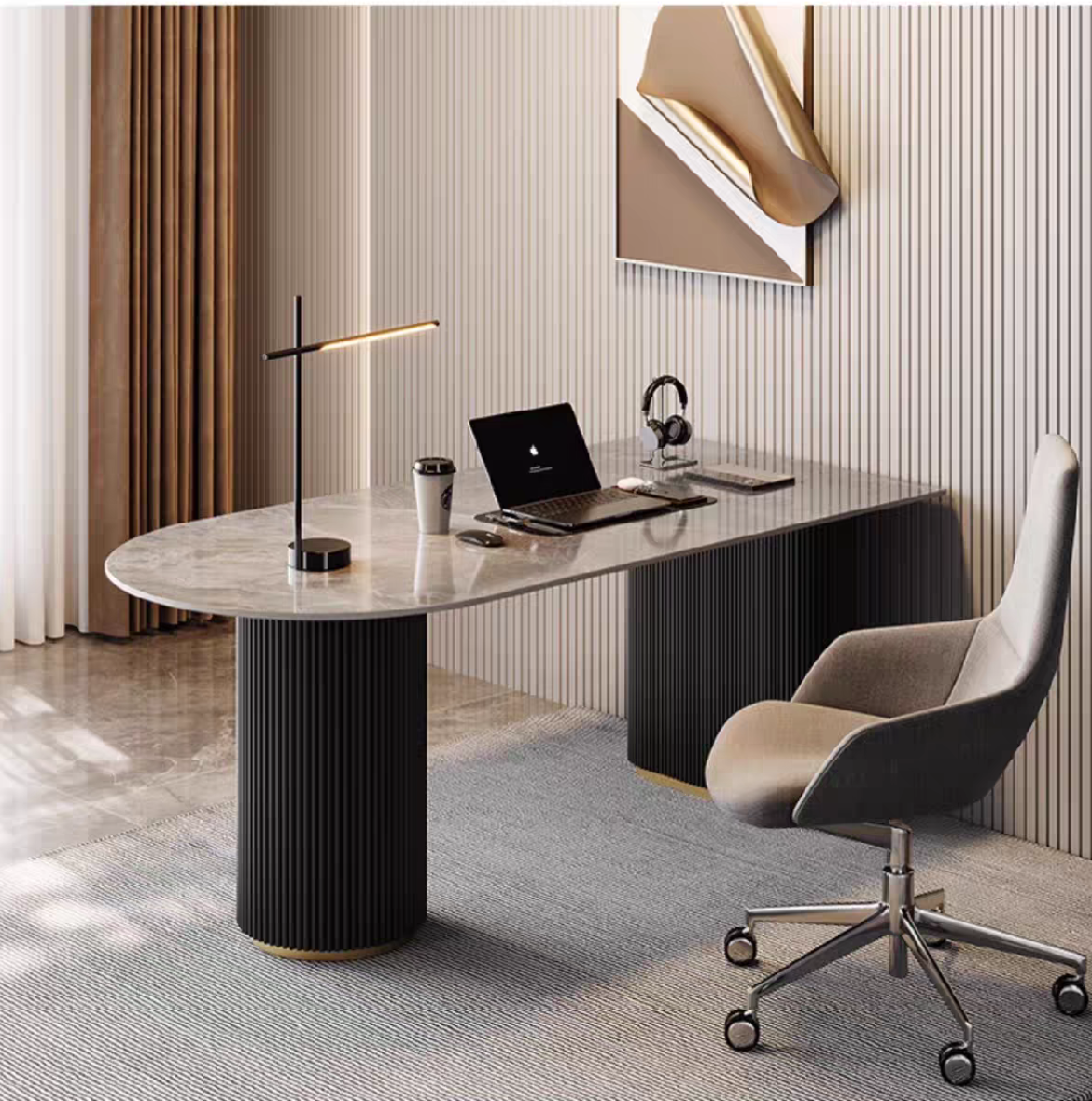 Executive Elegance Office Desk