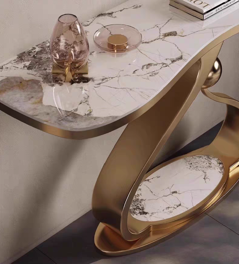 Celestial Curve Console Table
