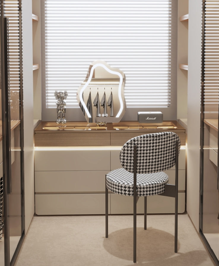 LuxeVault™ Illuminated Jewelry & Storage Island