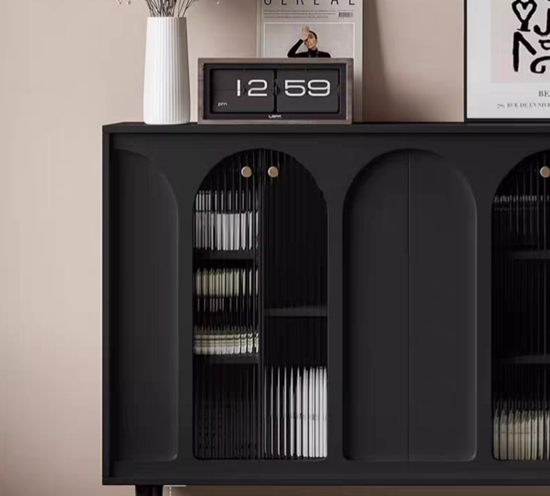 NoirVista Arched Display Sideboard
