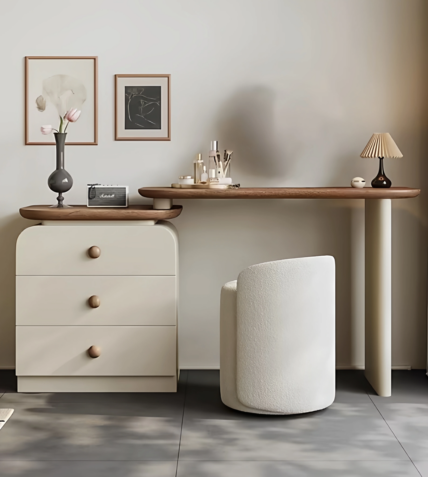 Elihood FlexForm Extendable Vanity & Storage Set