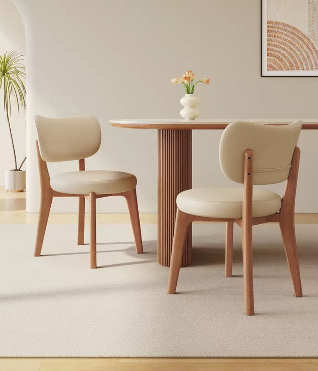 Luna Comfort Solid Wood Dining Chair