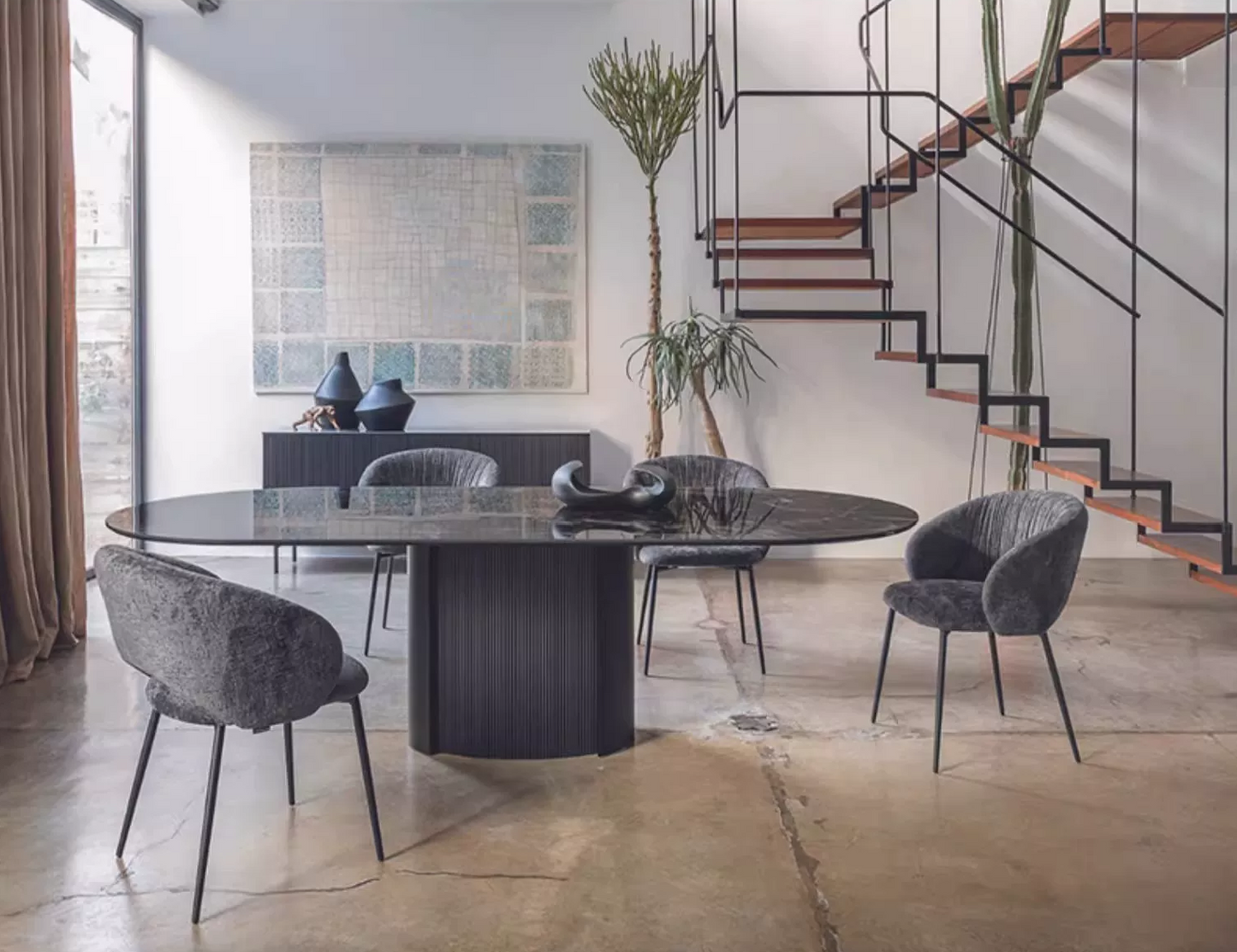MEGASUN Arc Comfort Dining Chair