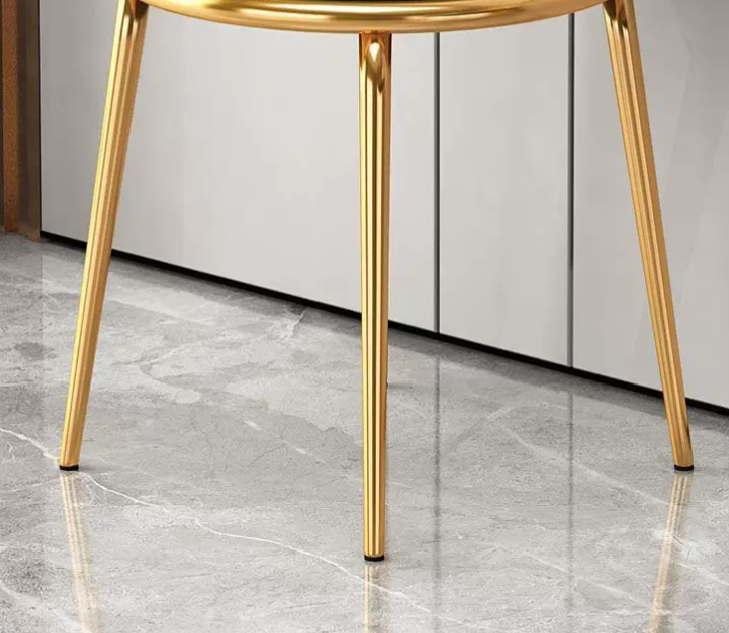 Aurora Luxe Gold Dining Chair
