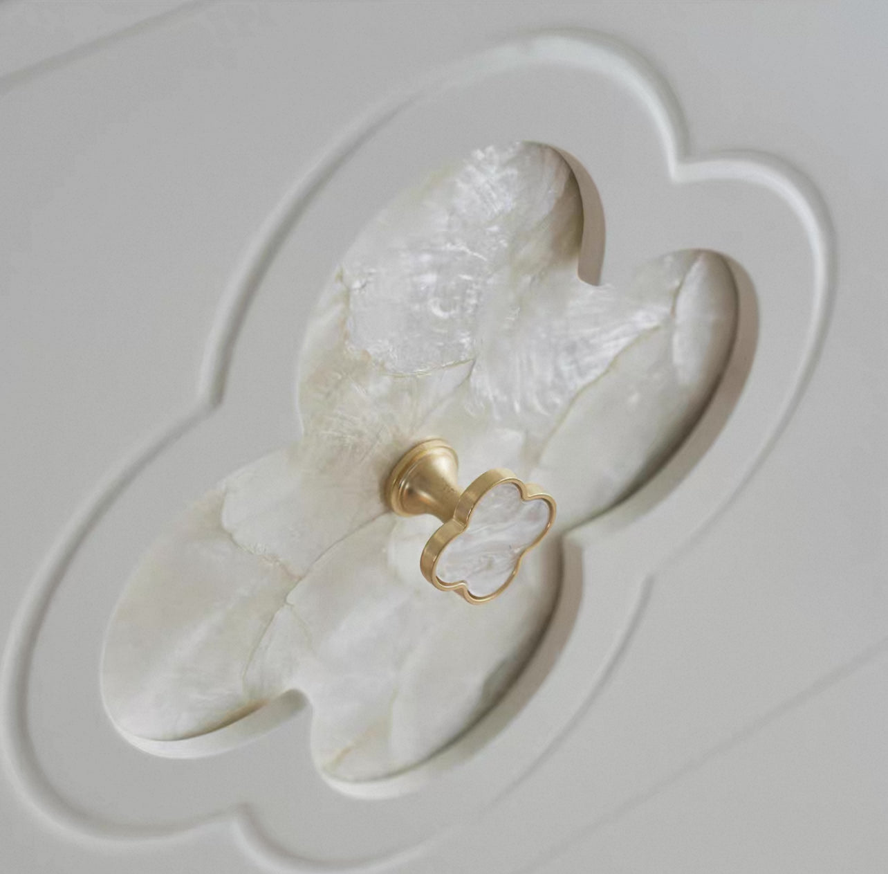 Aurora Shell Nine-Drawer Cabinet