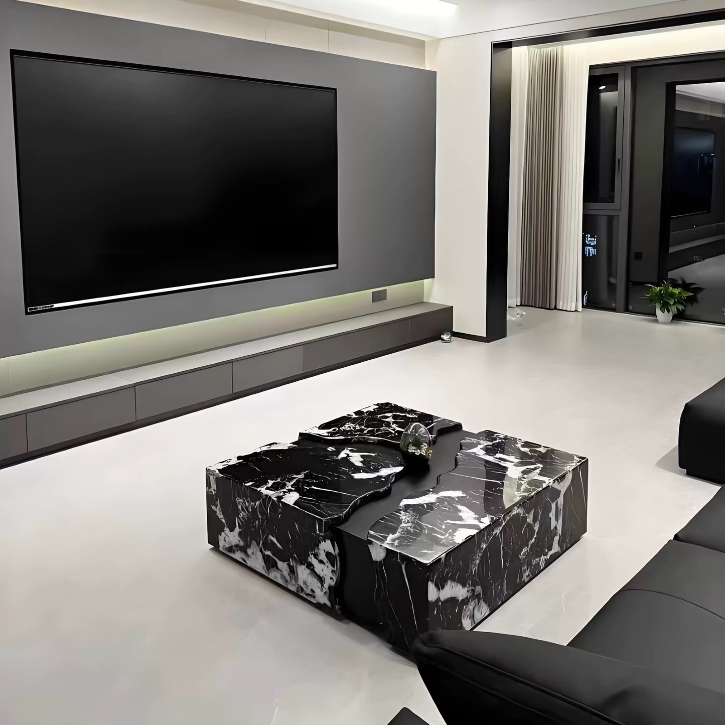 Sculptura Flow Marble Coffee Table