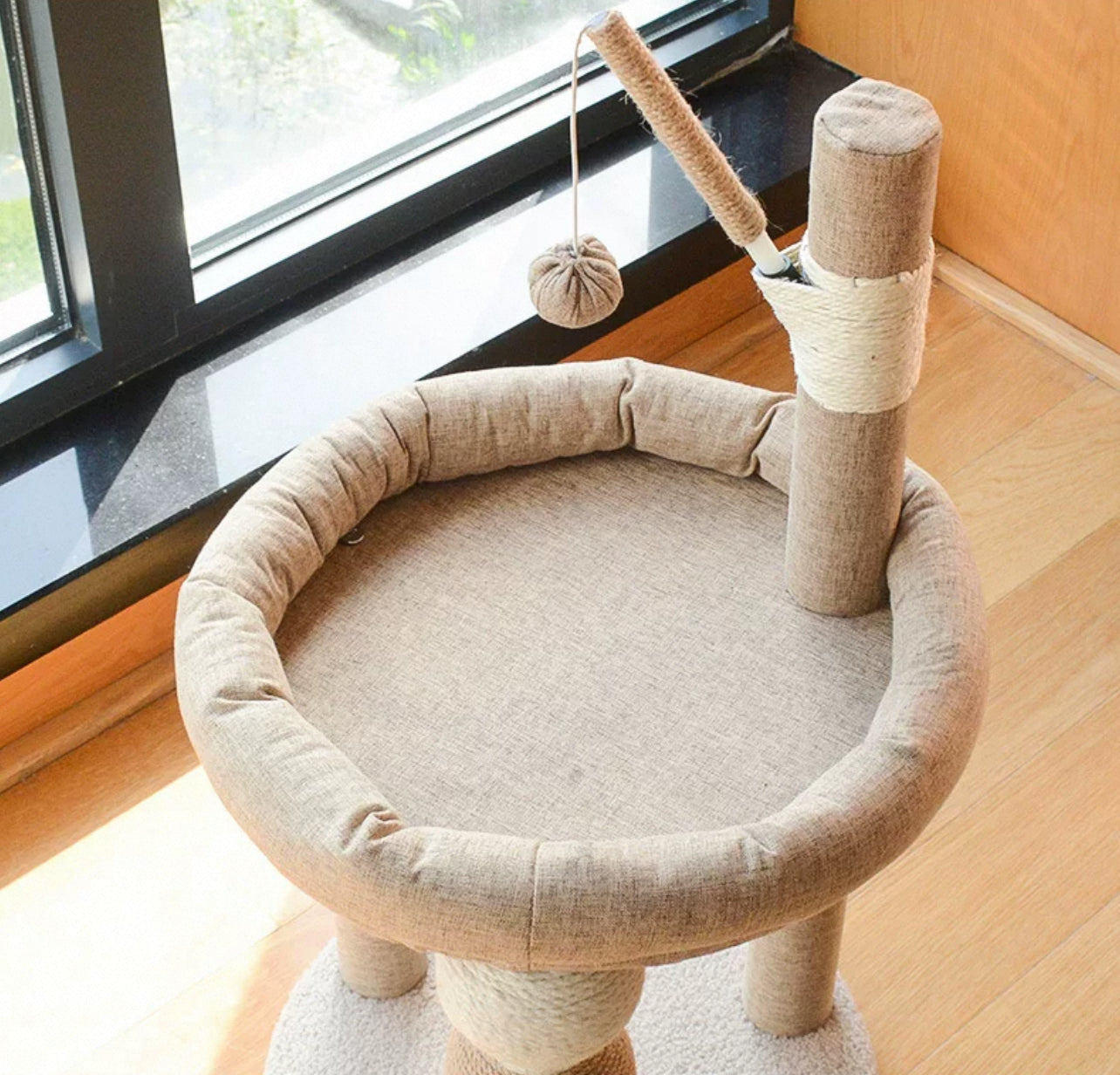 Modern Cat Tree Tower – Sleep, Play & Scratch in Style!