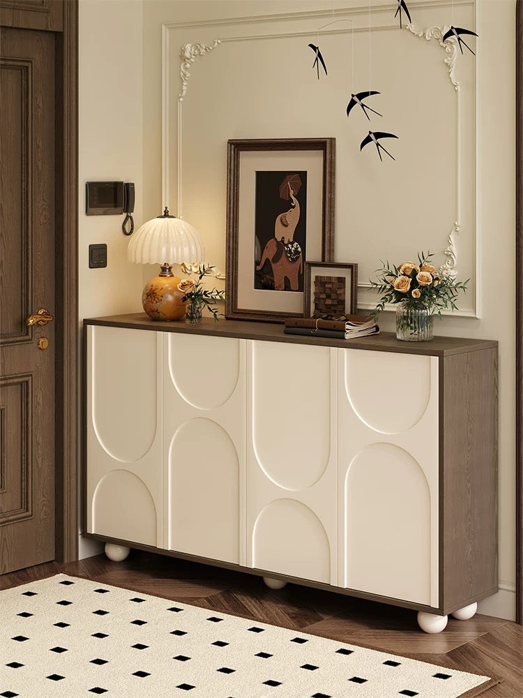 LunaCurve Modern Shoe & Storage Cabinet