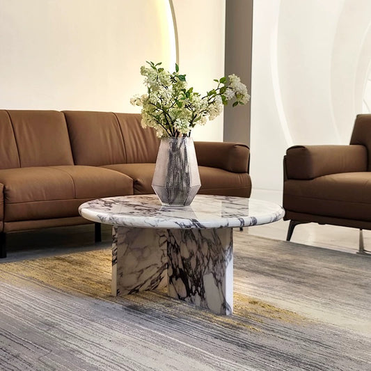 Aurora Vein Marble Coffee Table