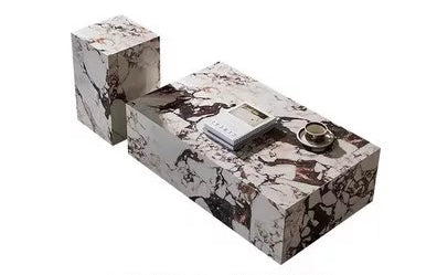 Monarch Vein Marble Coffee Table Collection