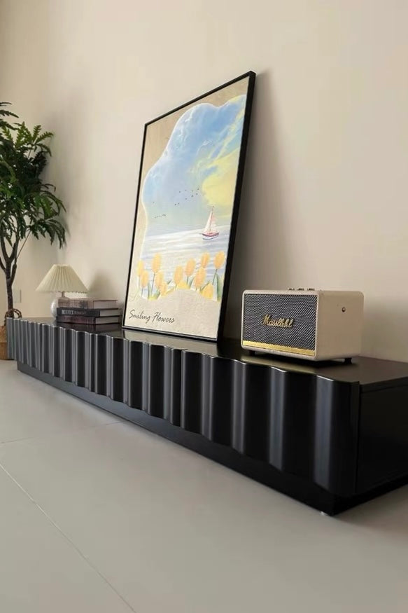 RippleFlow Modern Wave TV Unit