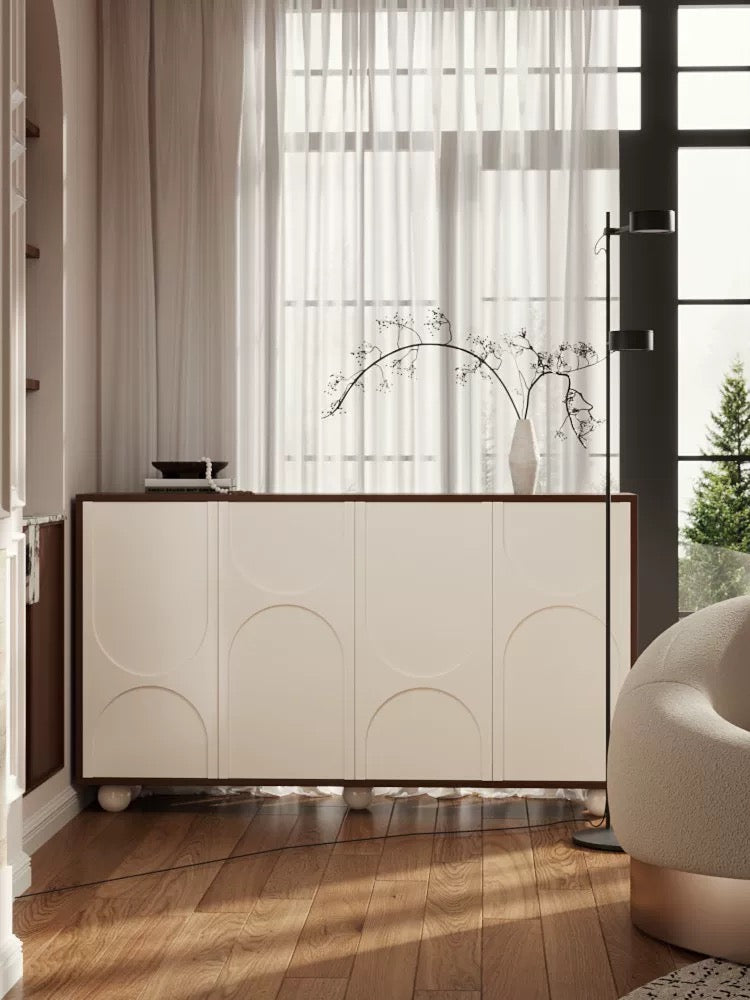 LunaCurve Modern Shoe & Storage Cabinet