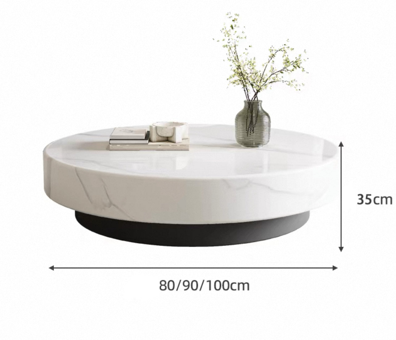 Eterna Luxe Marble Coffee Table