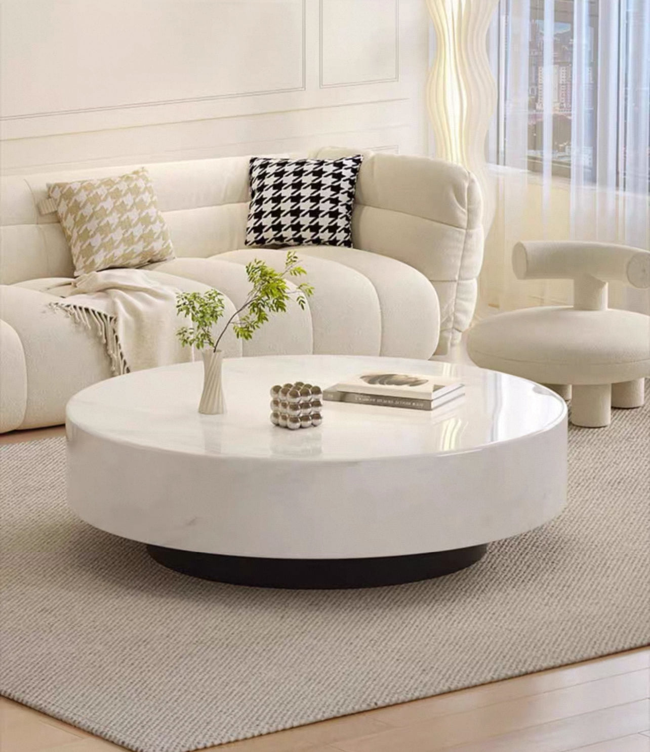 Eterna Luxe Marble Coffee Table