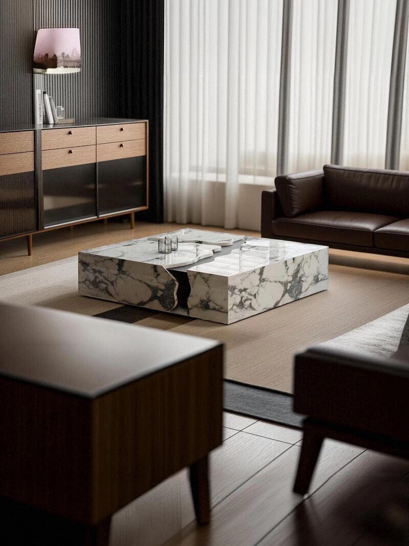 Sculptura Flow Marble Coffee Table