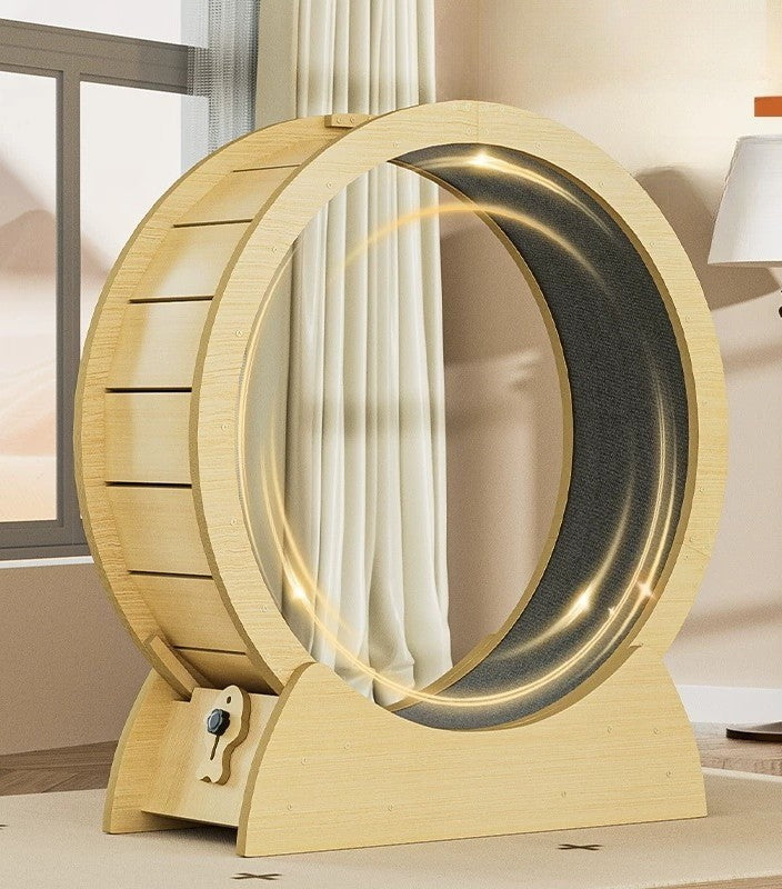 SilentStride™ Luxury Cat Exercise Wheel