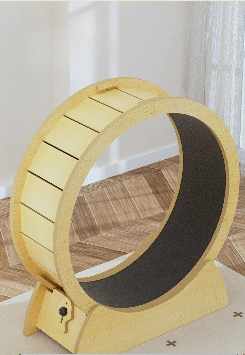 SilentStride™ Luxury Cat Exercise Wheel