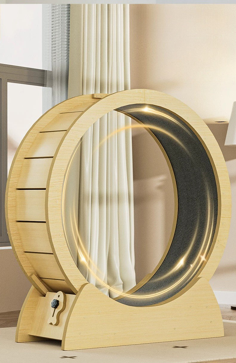 SilentStride™ Luxury Cat Exercise Wheel