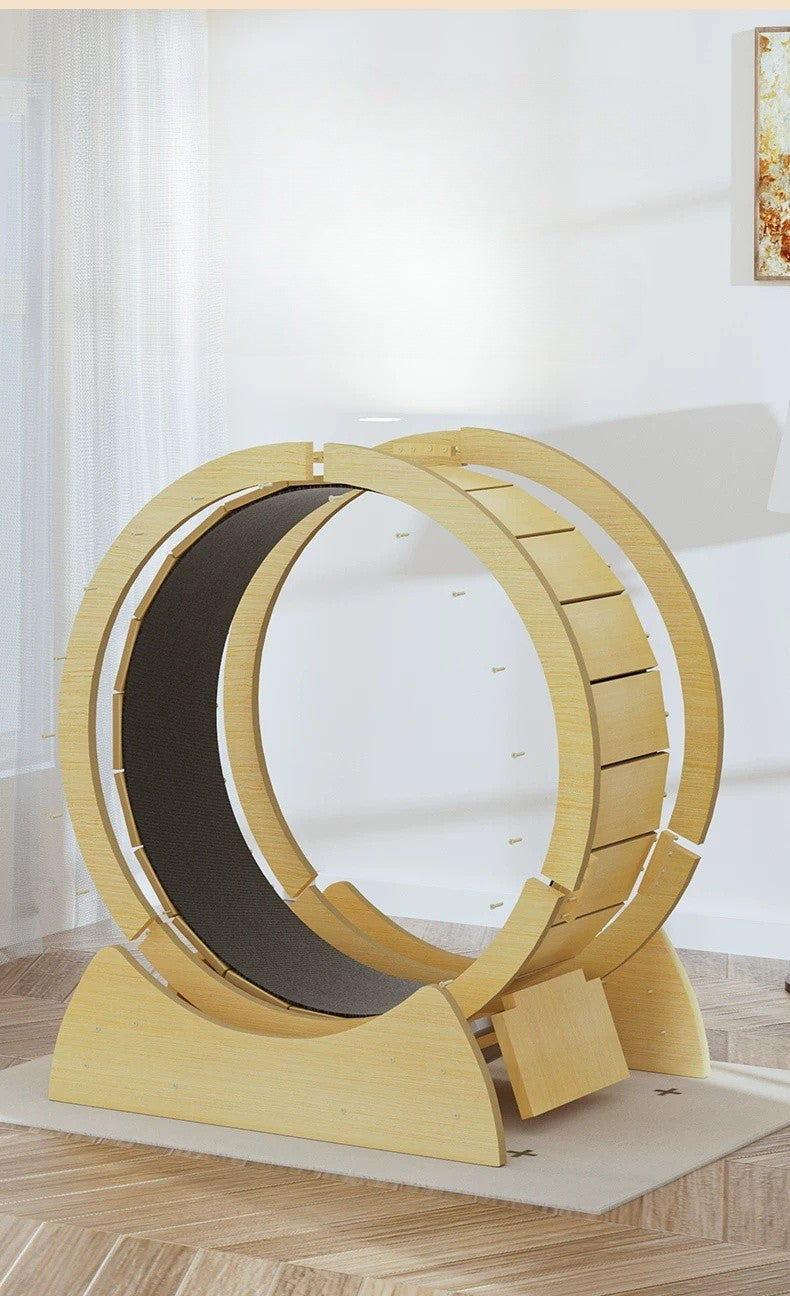 SilentStride™ Luxury Cat Exercise Wheel
