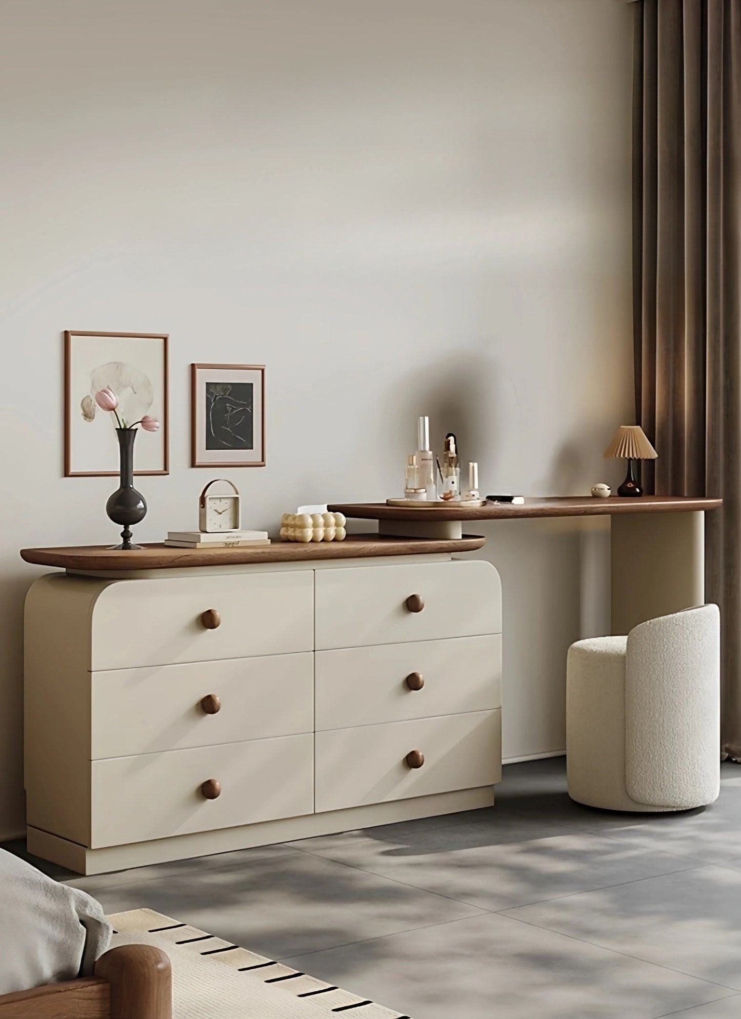 Elihood FlexForm Extendable Vanity & Storage Set