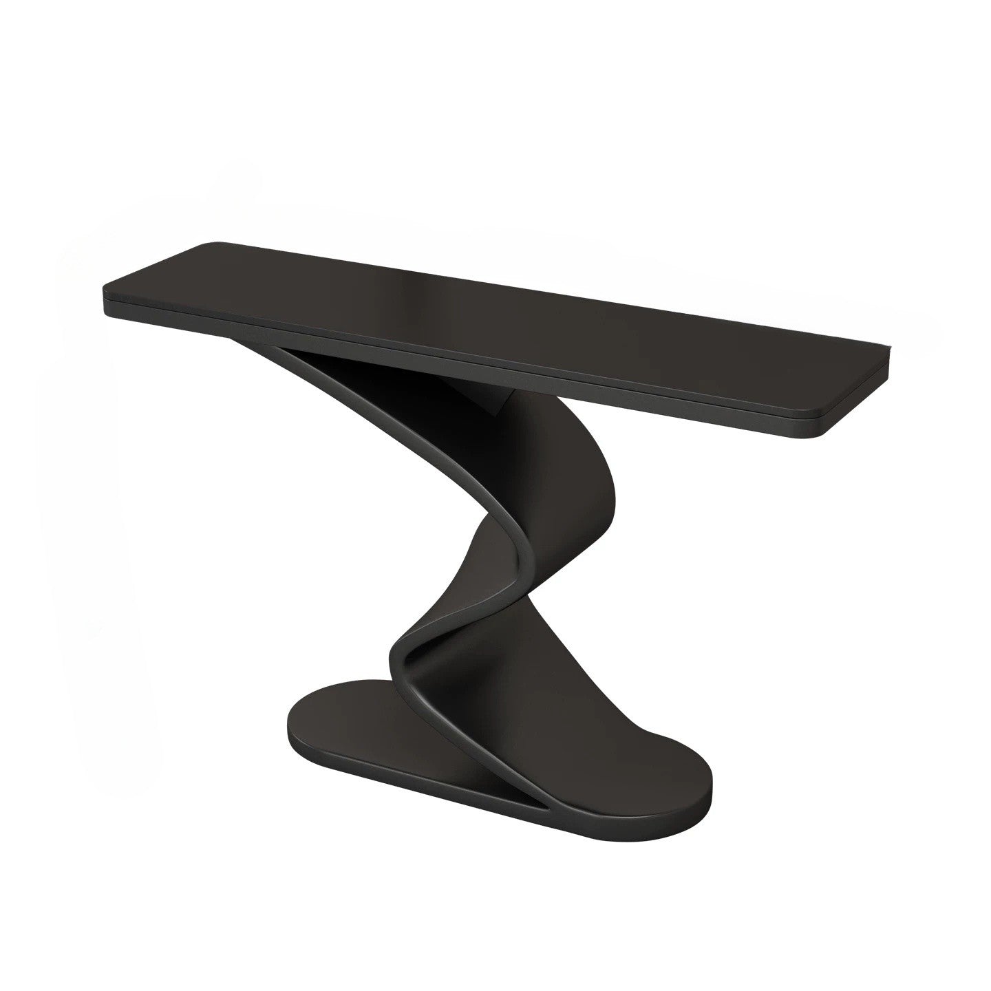 AuraCurve™ Sintered Stone Console Table