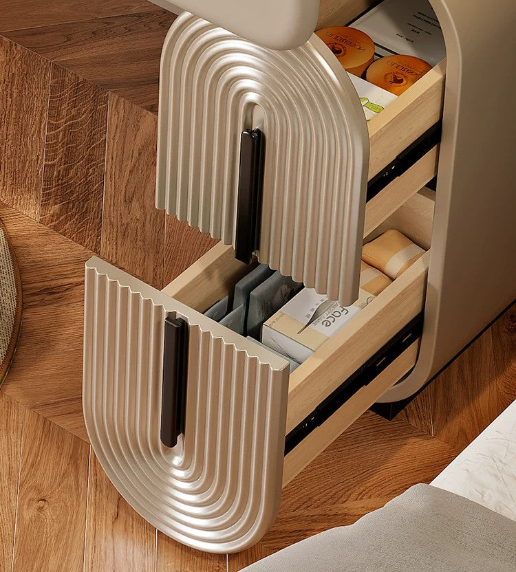 Aurora Luxe Modular Vanity Table with LED Mirror