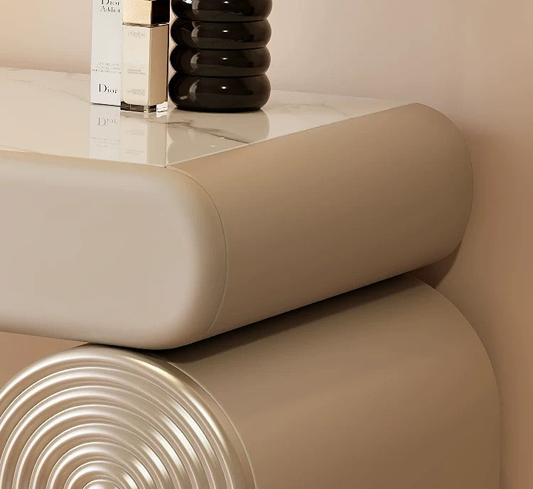 Aurora Luxe Modular Vanity Table with LED Mirror