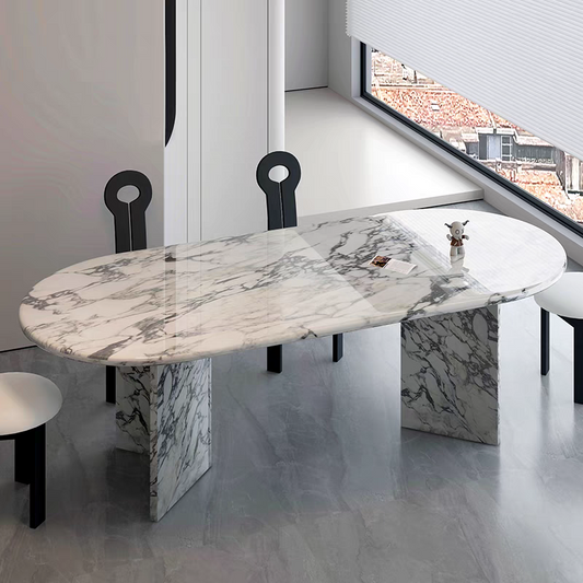 Eterna Luxe Marble Dining Table