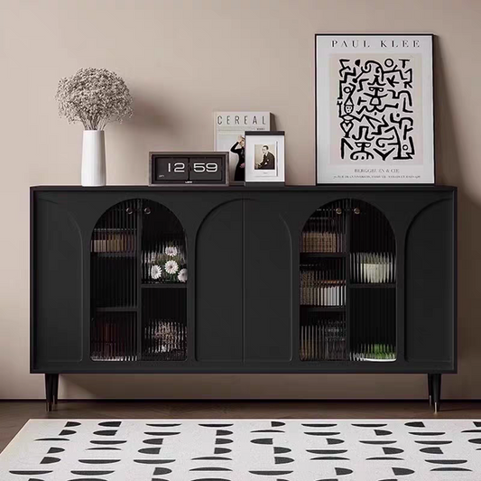 NoirVista Arched Display Sideboard
