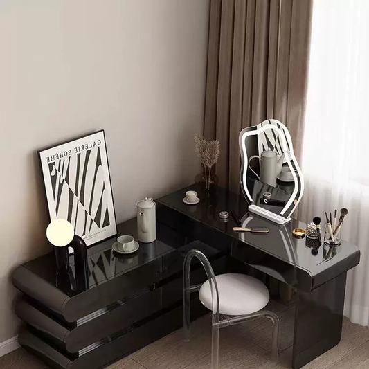 Élan CloudGlow Solid Wood Dressing Table