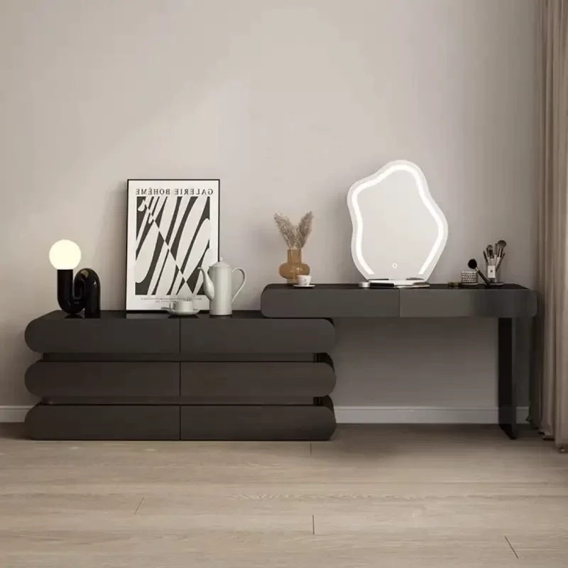 Élan CloudGlow Solid Wood Dressing Table