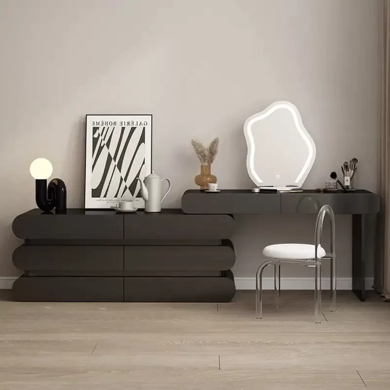 Élan CloudGlow Solid Wood Dressing Table