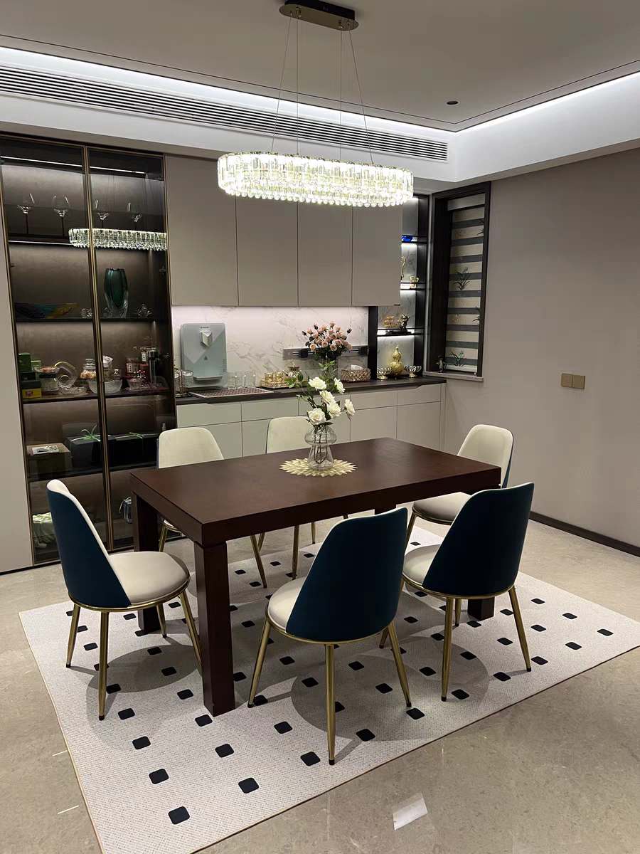 Aurora Luxe Gold Dining Chair