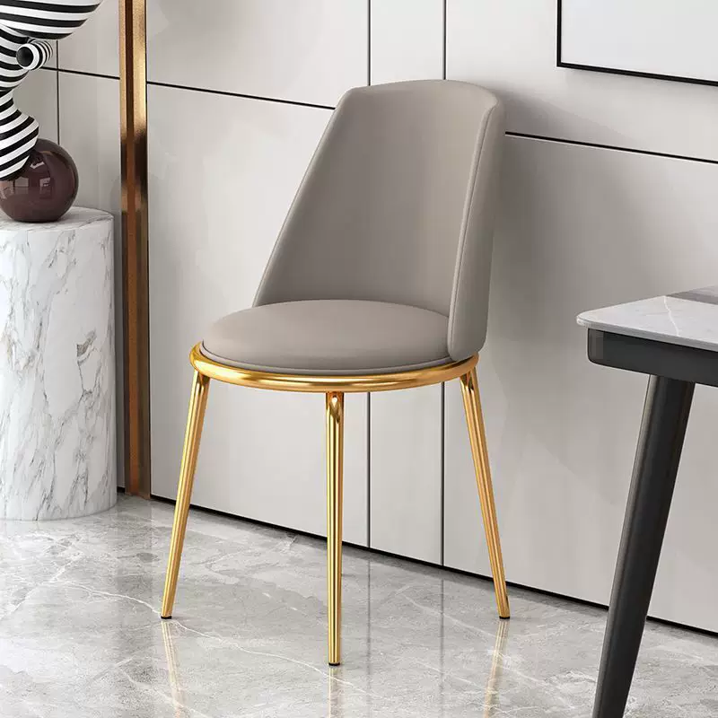 Aurora Luxe Gold Dining Chair