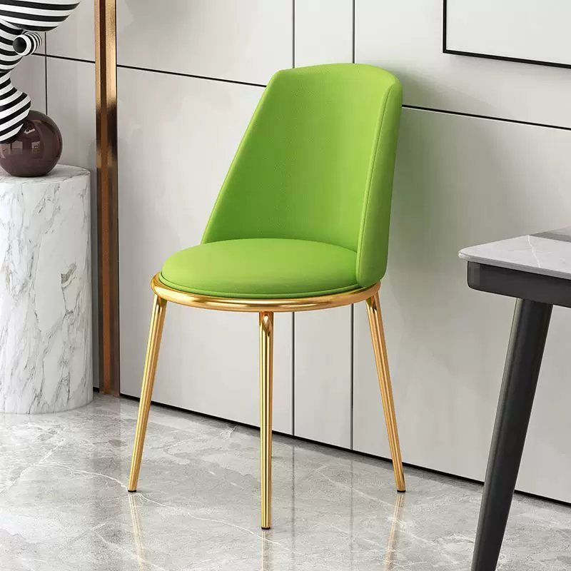 Aurora Luxe Gold Dining Chair